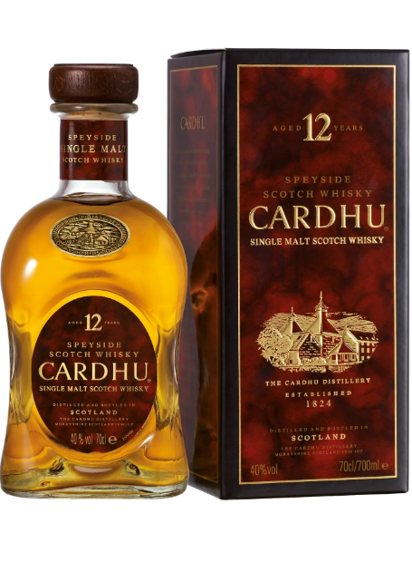 Виски Cardhu, 12 летней выдержки 0.7 л