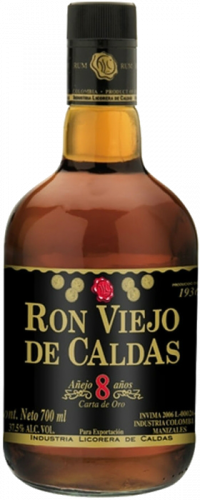 Ром Viejo de Caldas Carta de Oro 8 лет