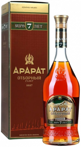 Коньяк Арарат Отборный, 7 летней выдержки