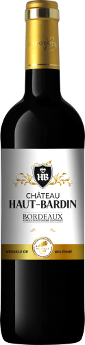 Изображение товара Вино Chateau Haut Bardin Калибровка бордосский бленд Мерло 0.75 л Франция
