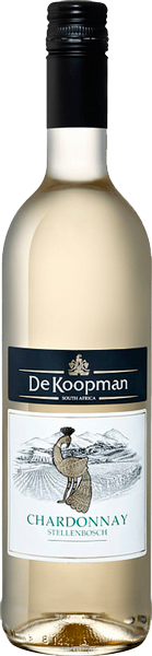 Вино De Koopman Chardonnay White Dry 0.75 л