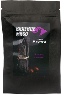 Изображение товара Вяленое мясо Ранчо Мяссури ломтики оленины