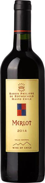 Вино Baron Philippe de Rotschild, Chile Seleccion Merlot 0.75 л