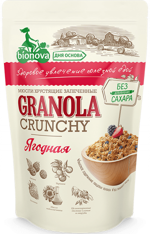 Изображение товара Мюсли Бионова, ягодные