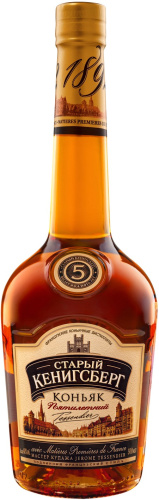 Изображение товара Коньяк Старый Кенигсберг, 5 летней выдержки