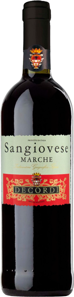 Вино Marche Decordi Sangiovese Red Dry 0.75 л