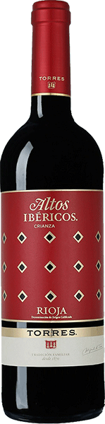 Вино Torres, Altos Ibericos Crianza, Rioja DOC 2014 0.75 л