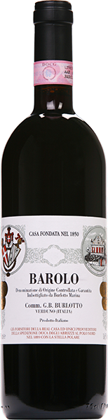 Вино G.B. Burlotto, Barolo DOCG 2012 0.75 л