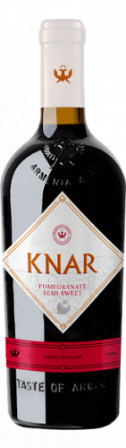 Винный напиток Knar Pomegranate Semisweet 0.75 л гранатовое полусладкое