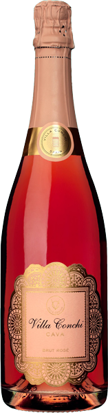 Игристое вино Villa Conchi, Cava Brut Rose 0.75 л