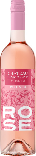 Изображение товара Вино Chateau Tamagne Nature Rose 0.75 л сухое розовое