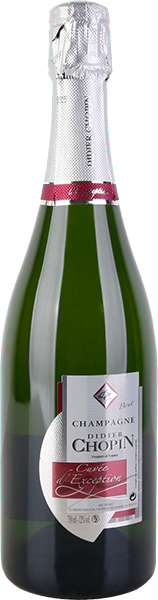 Игристое вино Didier Chopin Cuvee d'Exception, в подарочной упаковке 0.75 л