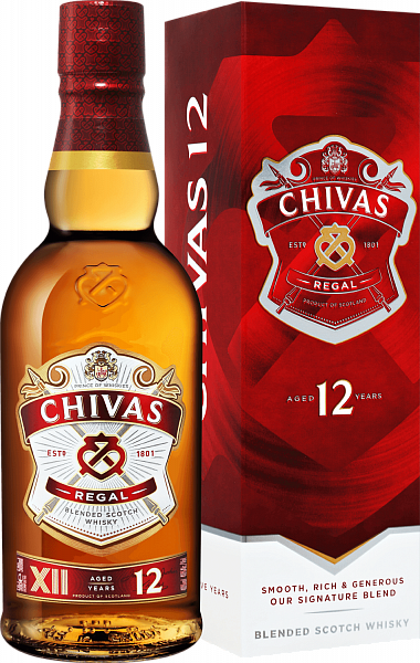 Виски Chivas Regal, 12 летней выдержки 1 л