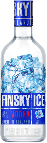 Изображение товара Водка Finsky Ice 0.5 л классическая российская напиток