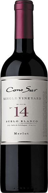 Вино Cono Sur Single Vineyard Merlot 0.75 л