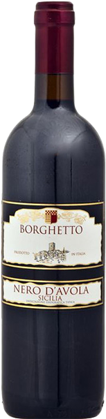 Вино Bonacchi, Borghetto Nero d'Avola, Sicilia IGT 0.75 л