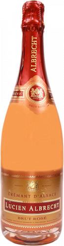 Игристое вино Lucien Albrecht, Brut Rose, Cremant d'Alsace AOC