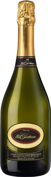 Игристое вино Le Contesse Conegliano Valdobbiadene Prosecco Superiore Extra Dry, White 0.75 л