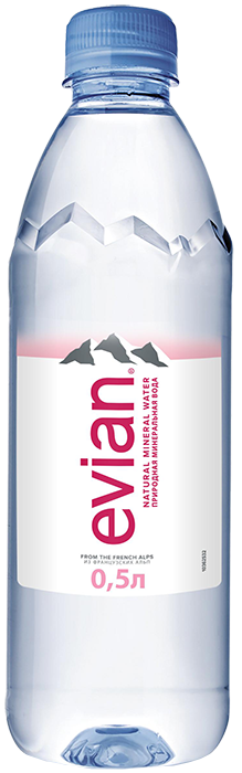 Изображение товара Вода Evian минеральная Изображение товара Вода Evian минеральная