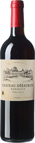 Вино Chateau d'Haurets Bordeaux AOC Rouge 0.75 л