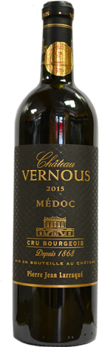 Вино Chateau Vernous Medoc Cru Bourgeois красное сухое