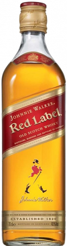 Изображение товара Виски Johnnie Walker Red Label 0.7 л, купажированный, 12 лет выдержки