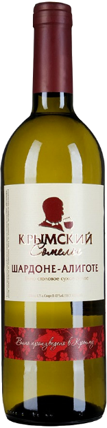 Вино Крымский Сомелье Шардоне-Алиготе 0.75 л