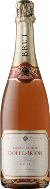 Игристое вино Dopff & Iron, Cremant d'Alsace AOC Brut Rose 0.75 л