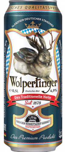 Изображение товара Светлое пиво Wolpertinger Das Traditionelle Helle
