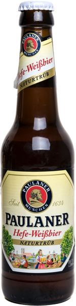 Светлое пиво Paulaner, Hefe-Weissbier 0.33 л