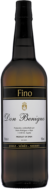 Вино Don Benigno Fino Sherry 0.75 л