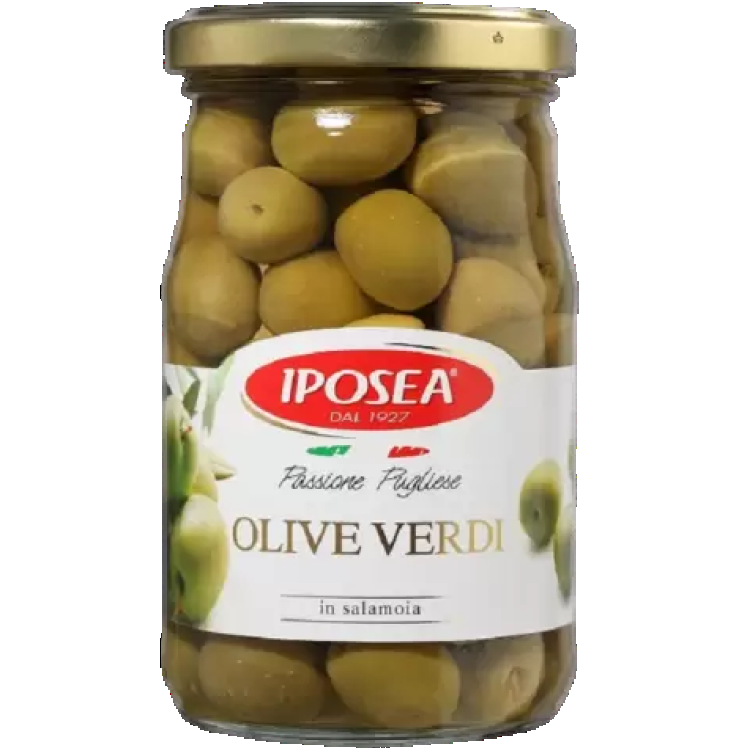 Оливки целые Iposea 290гр