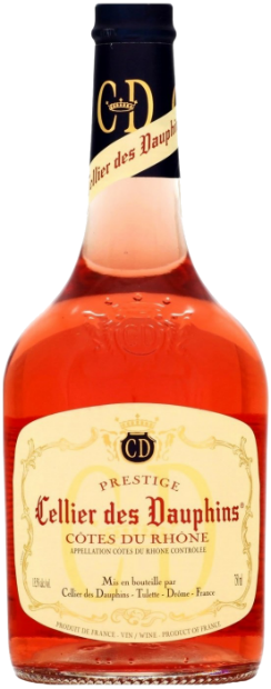 Вино Cotes Du Rhone Cellier Des Dauphins Prestige розовое сухое 0.75 л