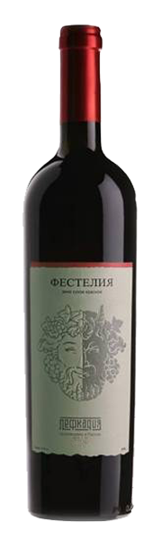 Вино Фестелия Белое Сухое 0.75 л