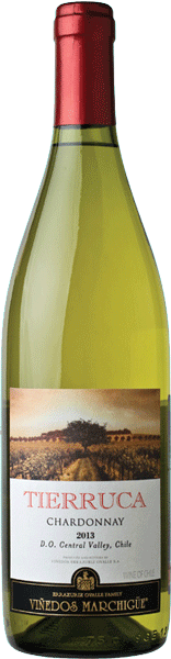 Вино Tierruca Chardonnay белое сухое 0.75 л