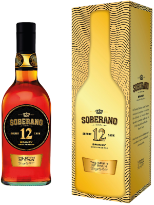 Изображение товара Бренди Brandy Soberano   Sherry Cask 12 Gran Reserva