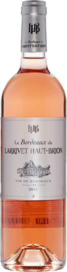 Вино Le Bordeaux de Larrivet Haut-Brion Bordeaux AOP, Rose 0.75 л