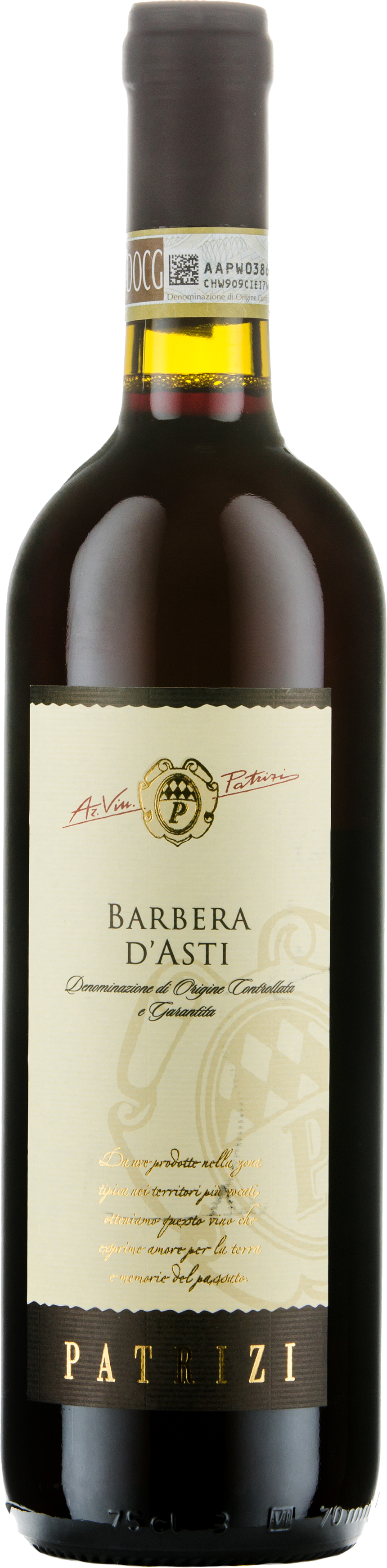 Вино Barbera D’Asti Patrizi
