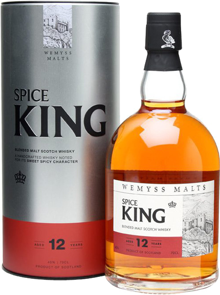 Виски Spice King, 12 years, gift box 0.7 л