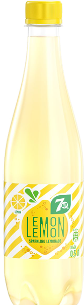 7-UP Lemon Искрящийся лимонад, 0.5л 0.5 л