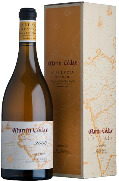 Вино Martin Codax, Gallaecia Albarino, в подарочной упаковке 0.75 л