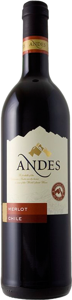 Вино Andes Merlot Red Dry 0.75 л