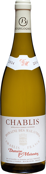Вино Domaine des Malandes, Chablis AOC 0.375 л