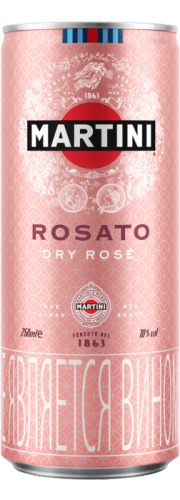 Изображение товара Игристое вино Martini Rosato 0.25 л полусухое из Италии