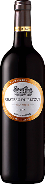 Вино Chateau du Retout Cru Bourgeois, Haut-Medoc АОC 2014 0.75 л