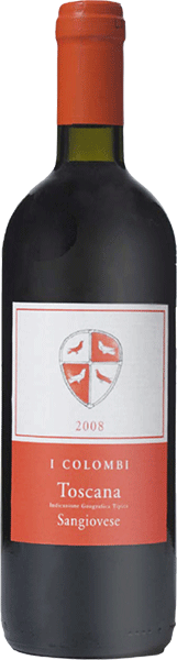 Вино I Colombi Toscana Sangiovese 0.75 л
