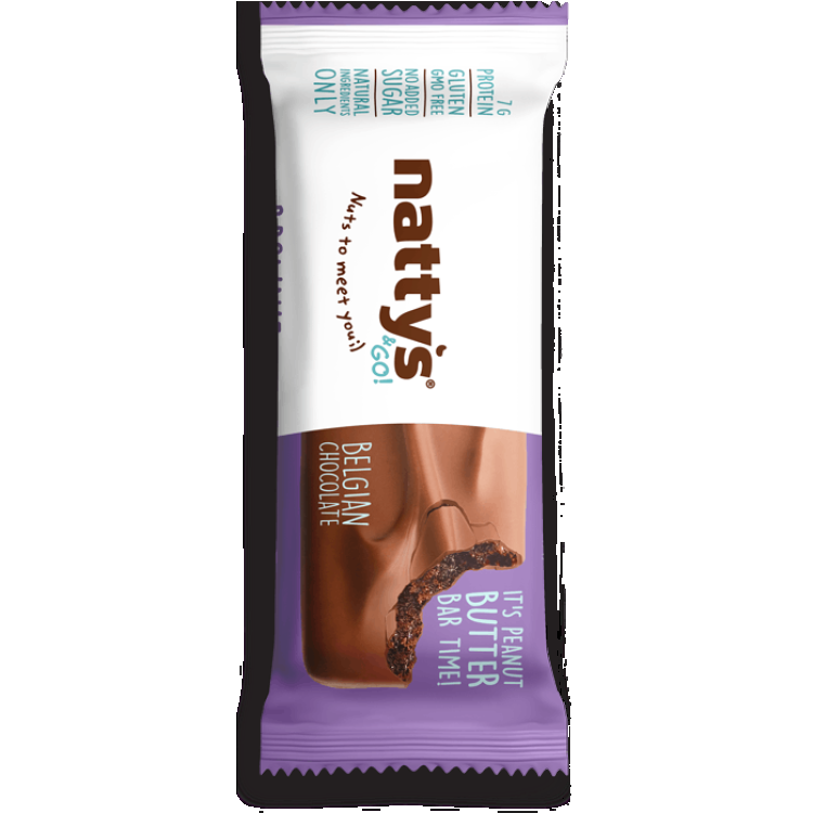Шоколадный Батончик Nattys&Go!® Brownie С Арахисовой Пастой И Какао, Покрытый Молочным Шоколадом батончик из арахисовой пасты nattys