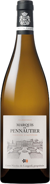 Вино Marquis de Pennautier Terroirs d'Altitude Chardonnay Pays d'Oc White Dry 0.75 л