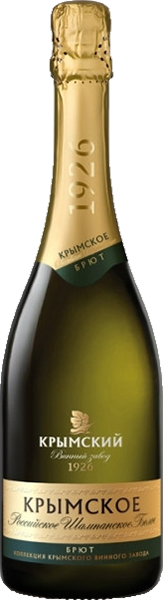 Игристое вино Российское Шампанское Крымское Брют 0.75 л