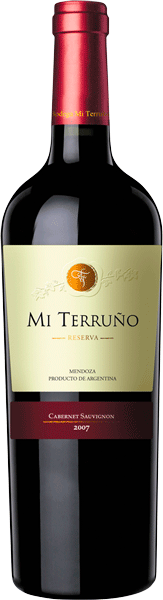 Вино Mi Terruno Cabernet Sauvignon Reserva 0.75 л
